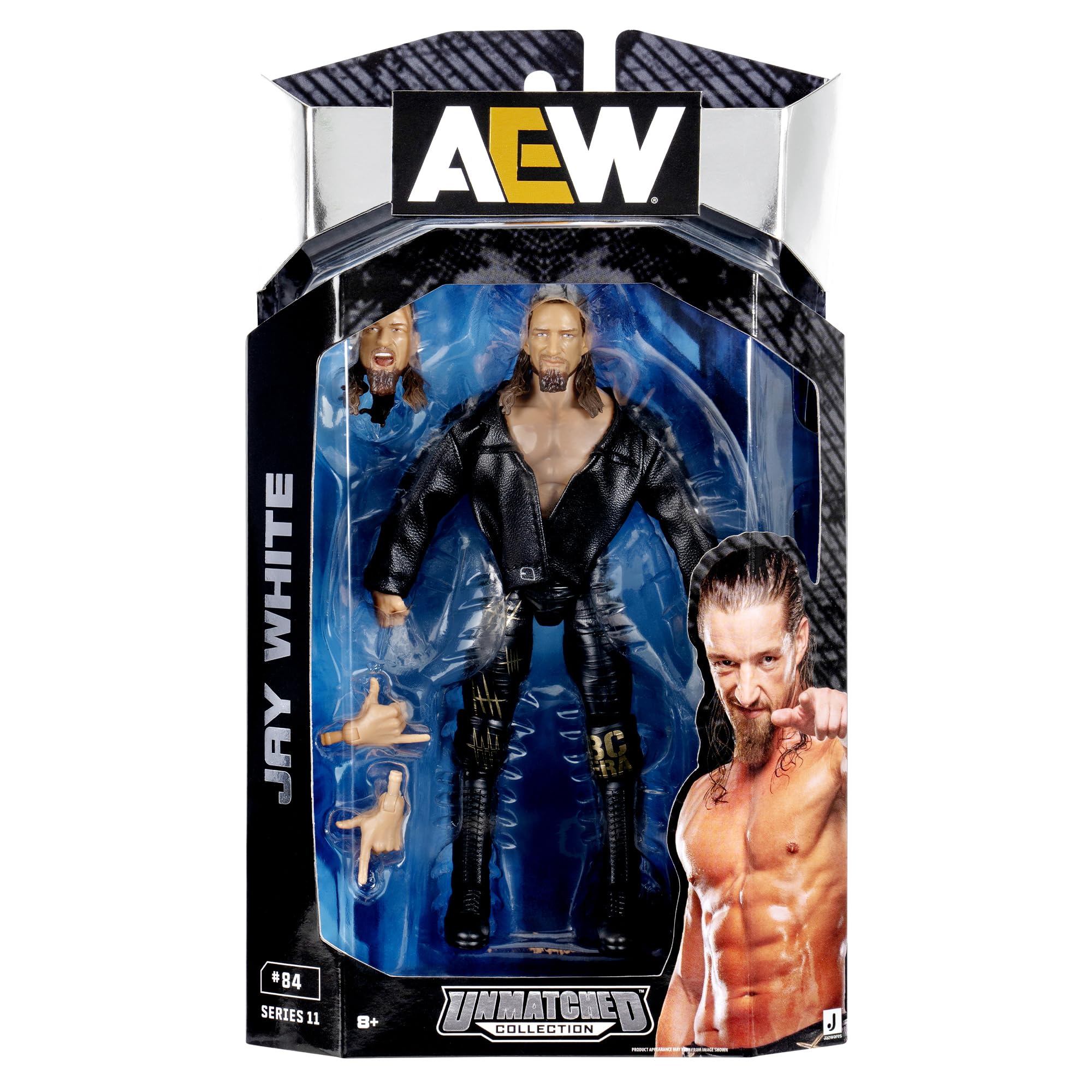 Amazon.com: AEW Jay White Unmatched Series 11 Wrestling Toy : Toys